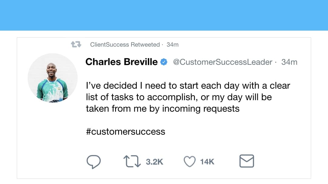 Customer Success Innovations: Proactive Customer Task Management at the Right Time in Seconds