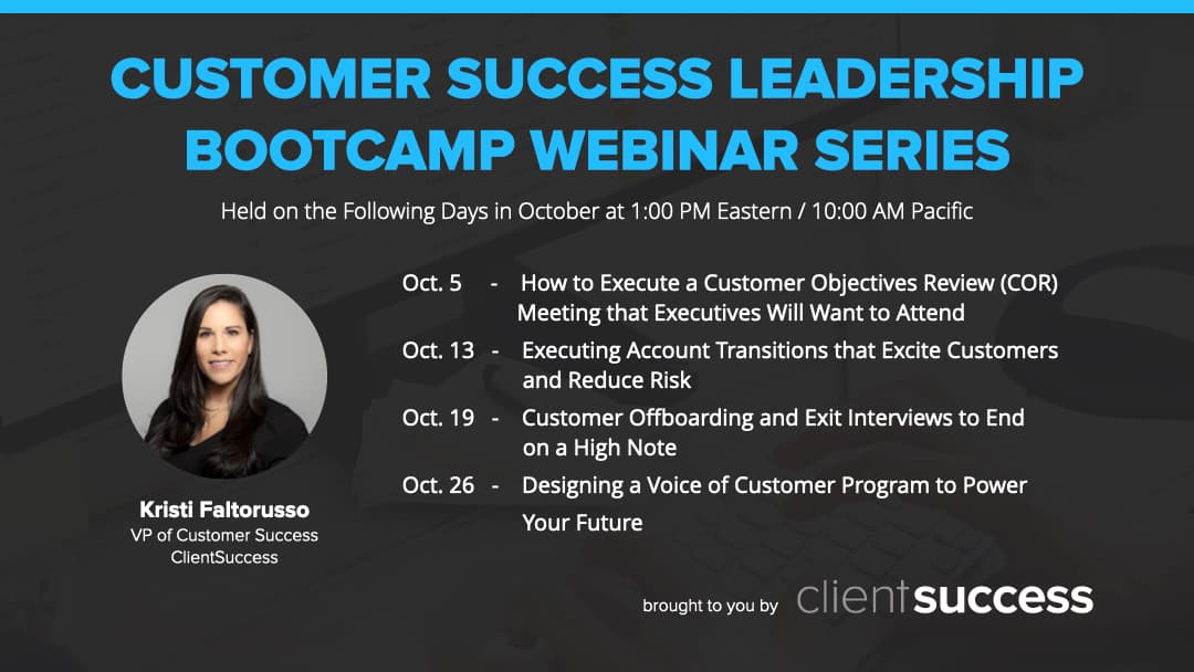 Customer Success Bootcamp: Course #2