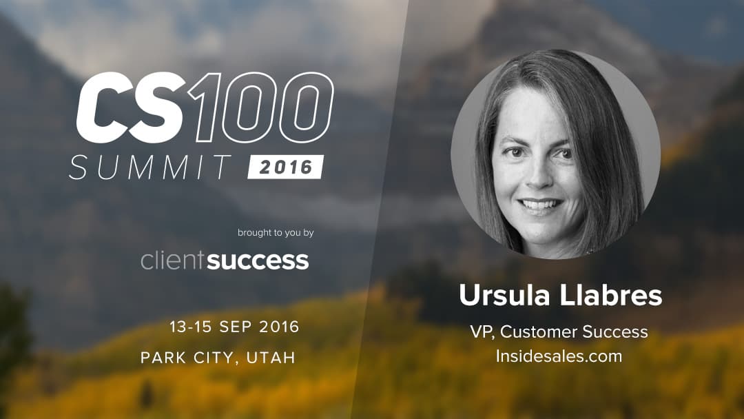 CS100 Speaker Preview: Ursula Llabres – Building Customer Success at Scale