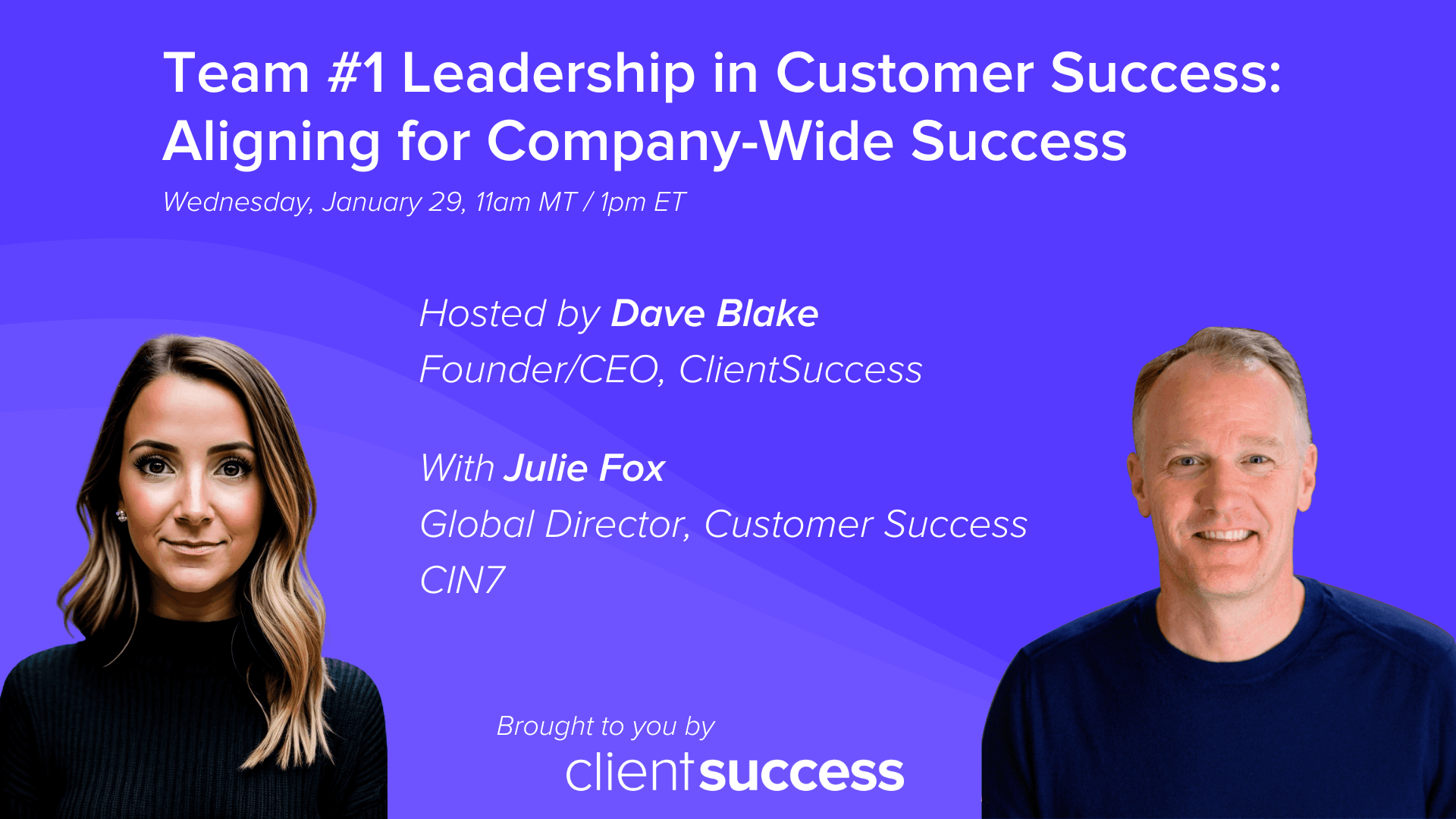 On-Demand Webinar: Team #1 Leadership in Customer Success
