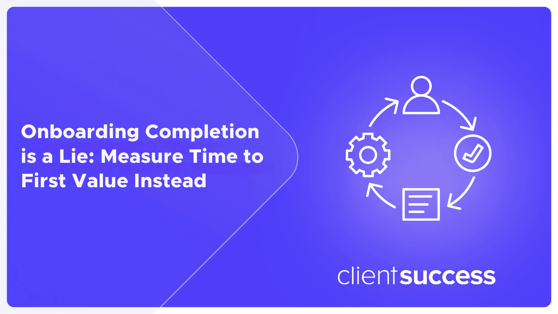 Onboarding Completion Is a Lie: Measure Time to First Value Instead
