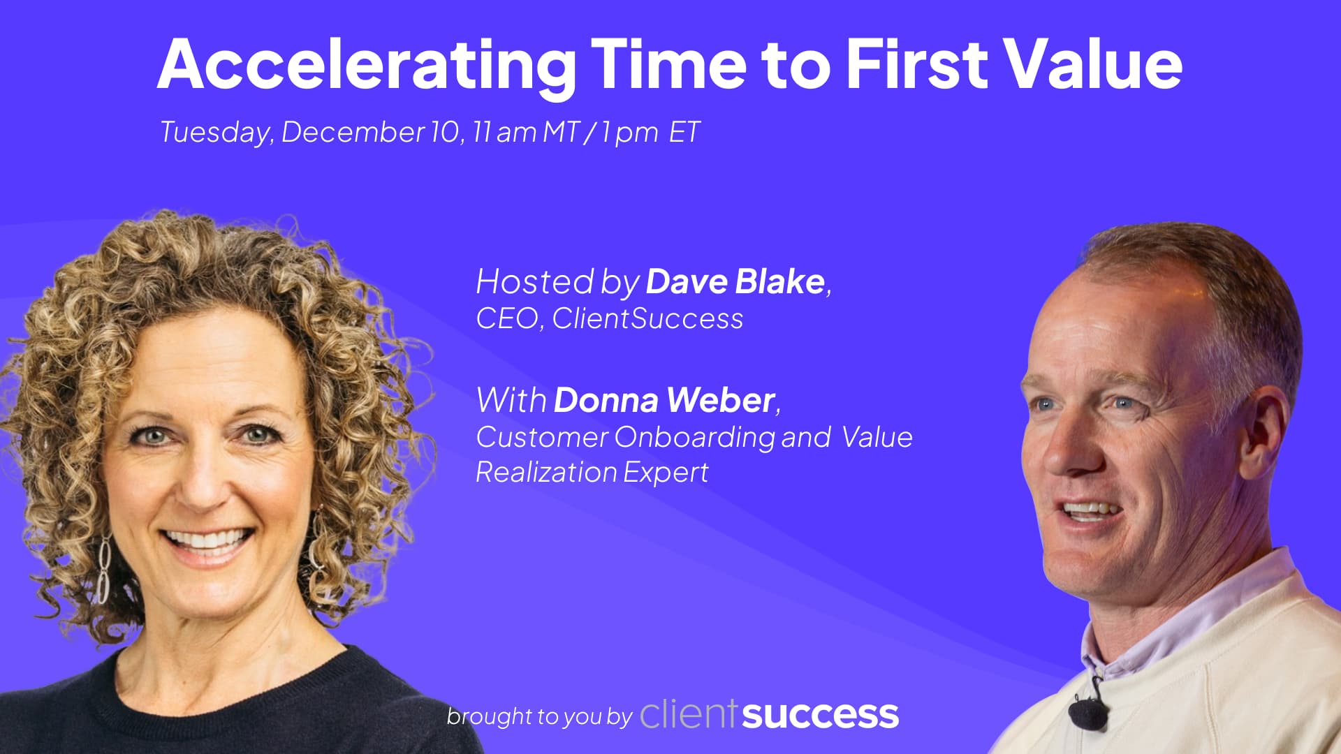 On-Demand Webinar: Accelerating Time to First Value