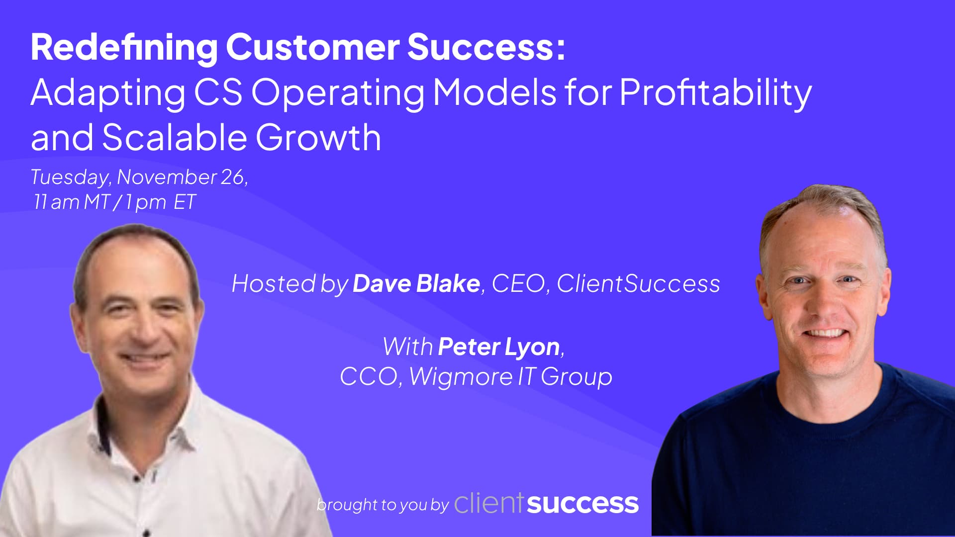 Webinar - Adapting CS Operating Models for Profitability and Scalable Growth