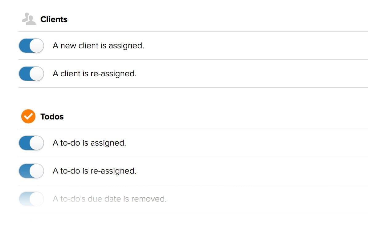 Email alerts