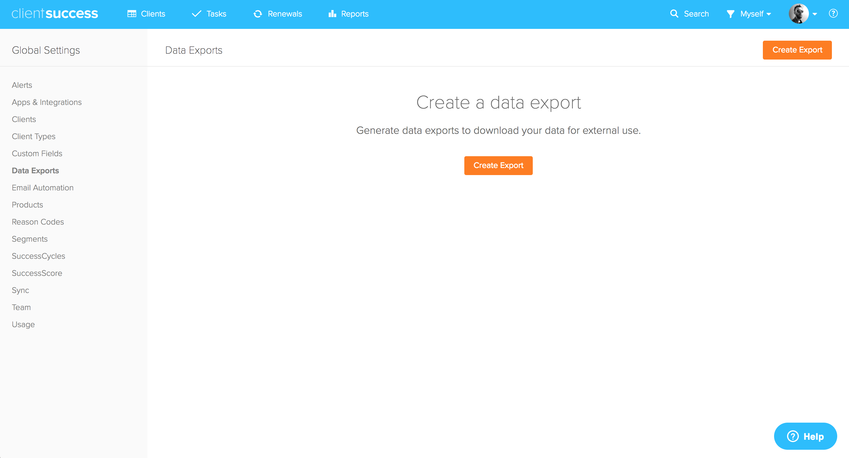 ClientSuccess Data Exports + Recent Releases